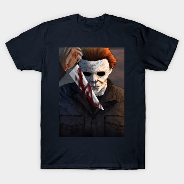 Michael Myers T-Shirt by CG Fan Art